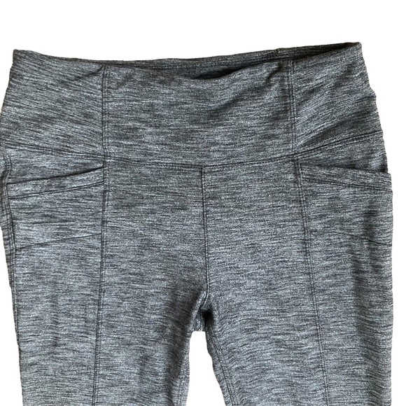 Athleta Women's Size Small Metro High Waisted Legging Gray Pockets - Picture 2 of 9